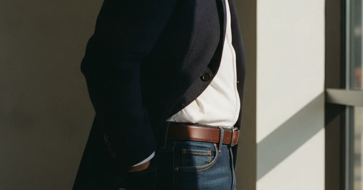 How to Style an Outfit With Jeans and a Blazer cover image